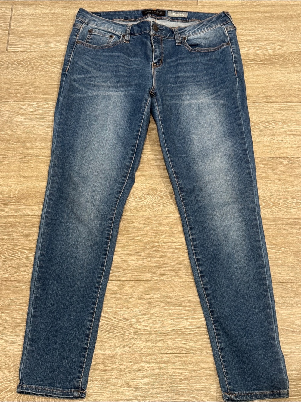 Aeropostle Women's Medium Blue Skinny Stretch Jeans size 10